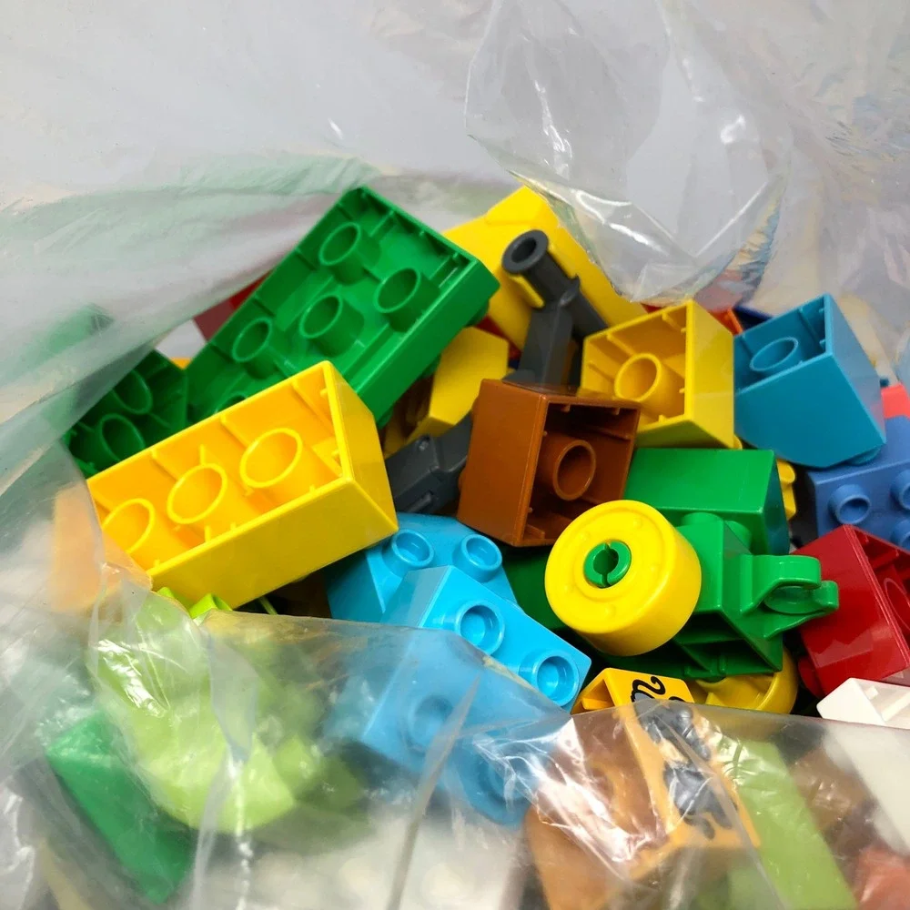 Lego Duplo 5 Pound Lb Lot Of Bulk Pieces Great Assortment Animals Minifigures